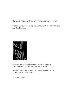 Texas Grain Transportation Study