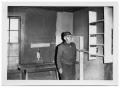 Photograph: [Otto Lindig in a Building]
