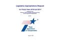 Thumbnail image of item number 1 in: 'Texas Department of Transportation Requests for Legislative Appropriations: Fiscal Years 2016 and 2017'.