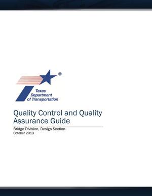 Quality Control and Quality Assurance Guide