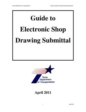 Guide to Electronic Shop Drawing Submittal