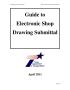 Text: Guide to Electronic Shop Drawing Submittal