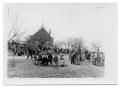 Photograph: [People in Front of a Church]