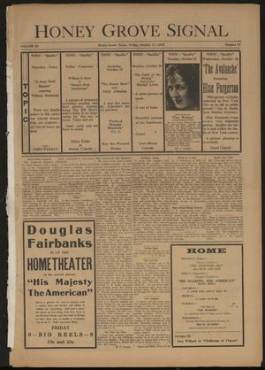 Honey Grove Signal (Honey Grove, Tex.), Vol. 29, No. 37, Ed. 1 Friday, October 17, 1919