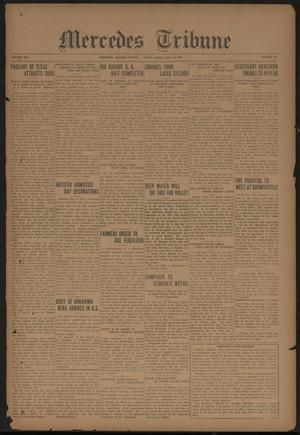 Mercedes Tribune (Mercedes, Tex.), Vol. 8, No. 39, Ed. 1 Friday, November 11, 1921