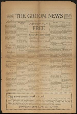 The Groom News (Groom, Tex.), Vol. 1, No. 34, Ed. 1 Thursday, October 21, 1926
