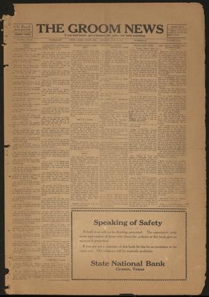 The Groom News (Groom, Tex.), Vol. 3, No. 15, Ed. 1 Thursday, June 21, 1928