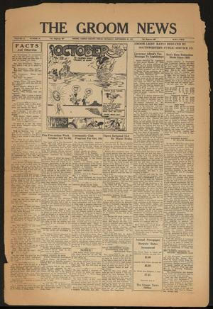The Groom News (Groom, Tex.), Vol. 12, No. 31, Ed. 1 Thursday, September 30, 1937