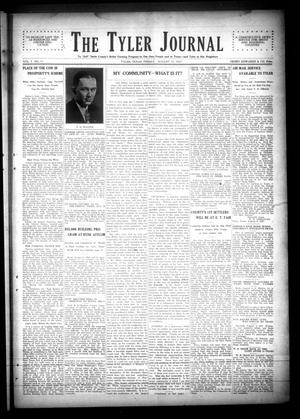 The Tyler Journal (Tyler, Tex.), Vol. 3, No. 15, Ed. 1 Friday, August 12, 1927
