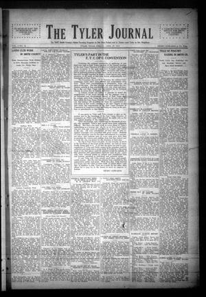 The Tyler Journal (Tyler, Tex.), Vol. 2, No. 52, Ed. 1 Friday, April 29, 1927