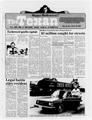 The Texan (Bellaire, Tex.), Vol. 29, No. 11, Ed. 1 Wednesday, October 26, 1983