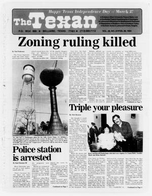 The Texan (Bellaire, Tex.), Vol. 29, No. 27, Ed. 1 Wednesday, February 29, 1984
