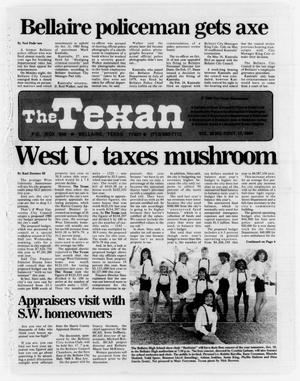 The Texan (Bellaire, Tex.), Vol. 30, No. 07, Ed. 1 Wednesday, October 17, 1984