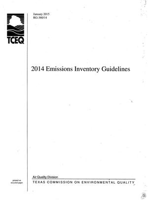 2014 Emissions Inventory Guidelines