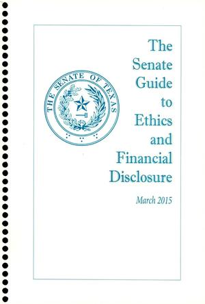 The Senate Guide to Ethics and Financial Disclosure
