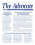 Journal/Magazine/Newsletter: The Advocate: Volume 20, Issue 1, January - March 2015