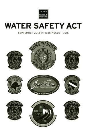 Water Safety Act: September 2013 through August 2015