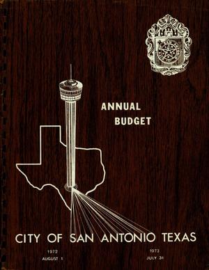 San Antonio Annual Budget: 1973