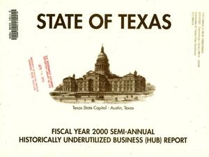 Primary view of object titled 'Texas General Services Commission Semi-Annual Report on Historically Underutilized Business (HUB): Fiscal Year 2002'.