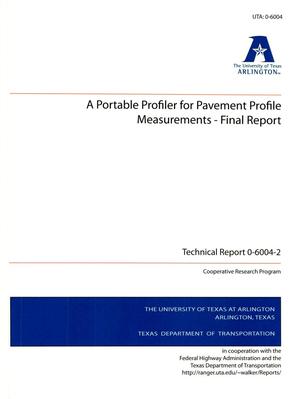 A Portable Profiler for Pavement Profile Measurments - Final Report