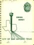 Book: San Antonio Annual Budget: 1972