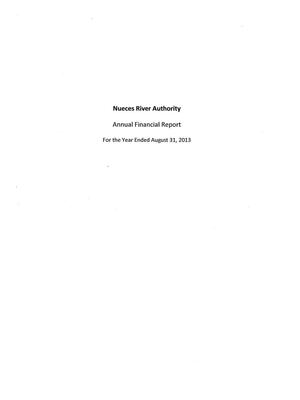 Nueces River Authority Annual Financial Report: 2013