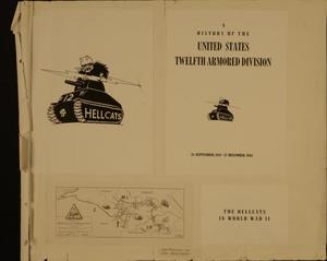 Primary view of object titled '[Twelfth Armored Division, Scrapbook 5]'.