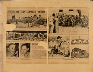 Primary view of object titled '[Twelfth Armored Division, Scrapbook 1]'.
