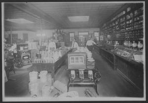 Primary view of object titled '[Photograph of Schuhmann Hardware Co. Interior]'.