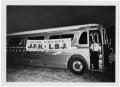 Primary view of [Bus with Advertisement for John F. Kennedy and Lyndon Johnson]
