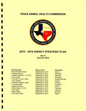Texas Animal Health Commission 2015-2019 Strategic Plan