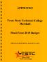 Thumbnail image of item number 1 in: 'Texas State Technical College Marshall Budget: 2015'.