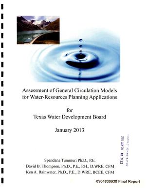 Assessment of General Circulation Models for Water-Resources Planning Applications