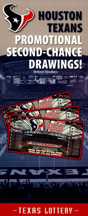 Houston Texans Promotional Second-Chance Drawings