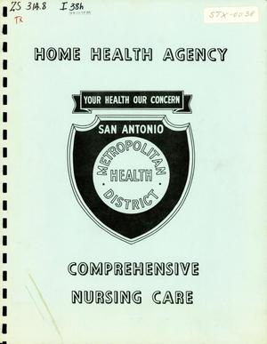 Primary view of object titled 'San Antonio Metropolitan Health District Home Health Agency Index of Home Care Services Under Medicare'.
