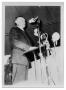 Thumbnail image of item number 1 in: '[Konrad Adenauer Speaking at a Lectern]'.