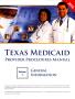 Book: Texas Medicand Provider Procedures Manual: Volume 1, General Informat…