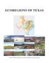 Report: Ecoregions of Texas