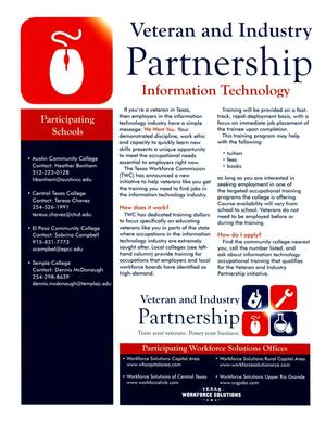 Veteran and Industry Partnership: Information Technology