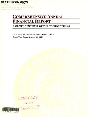 Teacher Retirement System of Texas Annual Financial Report, 1995