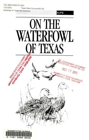 On the Waterfowl of Texas: Ducks, Geese, and Swans