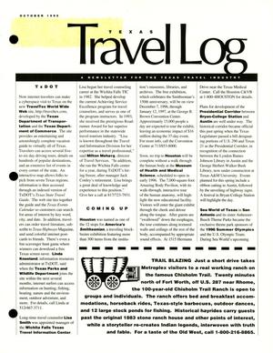 Primary view of object titled 'Texas Travel Log, October 1995'.