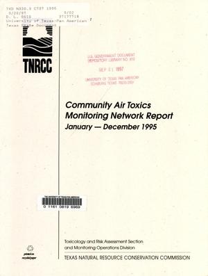 Community Air Toxics Monitoring Network: January - December 1995
