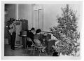 Photograph: [Typewriters and a Christmas Tree]