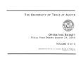 Thumbnail image of item number 3 in: 'University of Texas at Austin Operating Budget: 2014, Volume 2'.