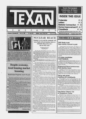 The Texan Newspaper (Bellaire and Houston, Tex.), Vol. 37, No. 40, Ed. 1 Wednesday, October 4, 1989