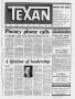 Primary view of The Texan Newspaper (Houston, Tex.), Vol. 36, No. 1, Ed. 1 Wednesday, January 6, 1988