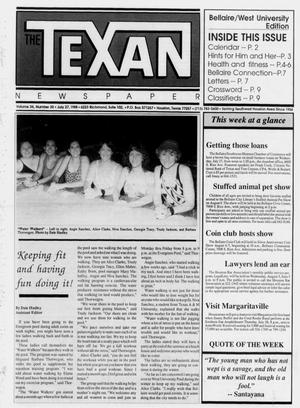 The Texan Newspaper (Houston, Tex.), Vol. 36, No. 30, Ed. 1 Wednesday, July 27, 1988