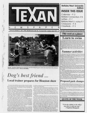 The Texan Newspaper (Houston, Tex.), Vol. 36, No. 27, Ed. 1 Wednesday, July 6, 1988