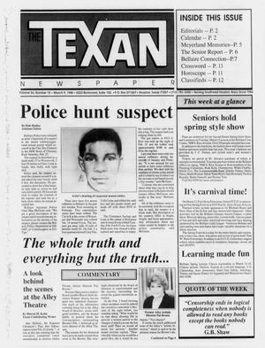 The Texan Newspaper (Houston, Tex.), Vol. 36, No. 10, Ed. 1 Wednesday, March 9, 1988